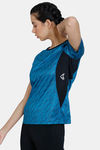 Zelocity Relaxed Quick Dry Top - Mykonos Blue — thumbnail 2
