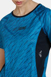 Zelocity Relaxed Quick Dry Top - Mykonos Blue — thumbnail 5