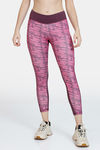 Zelocity High Rise Quick Dry Leggings - Grape Wine — thumbnail 1