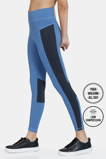 Zelocity All Day Yoga Leggings - Bright Cobalt