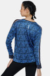Zelocity Quick Dry Relaxed Top - Bright Cobalt — thumbnail 3