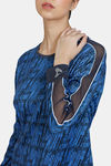 Zelocity Quick Dry Relaxed Top - Bright Cobalt — thumbnail 5