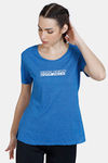 Zelocity Relaxed Fit Cotton T-Shirt - Bright Cobalt — thumbnail 1