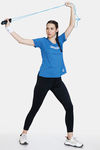 Zelocity Relaxed Fit Cotton T-Shirt - Bright Cobalt — thumbnail 4