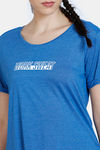 Zelocity Relaxed Fit Cotton T-Shirt - Bright Cobalt — thumbnail 5