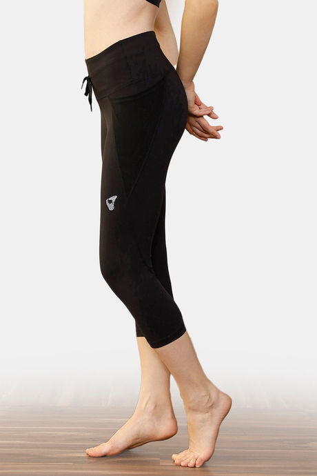 

Zelocity Pop Fresh Skin Fit Capri Black, Blacks