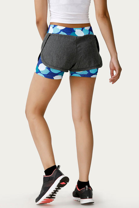 Zelocity Nouveau Soft Shorts - Grey Melange — image 3