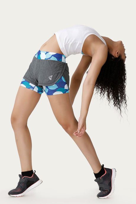 Zelocity Nouveau Soft Shorts - Grey Melange — image 4