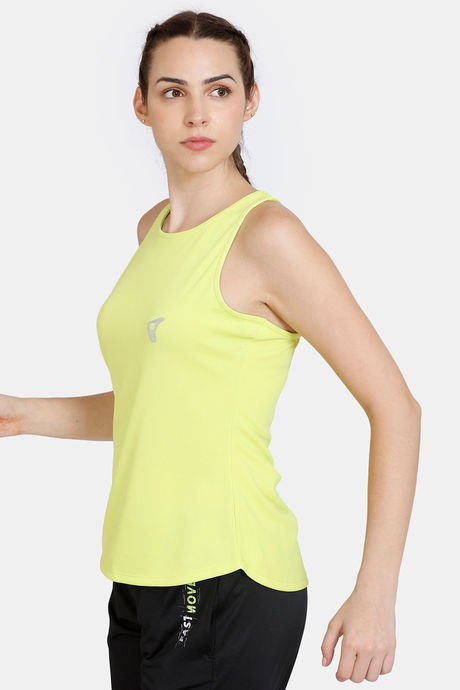Zelocity Relaxed Quick Dry Tank Top - Wild Lime — image 2
