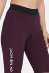 Zelocity Quick Dry Gym Shorts - Fig — thumbnail 6
