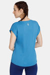 Zelocity Relaxed Quick Dry Top - Cendre Blue — thumbnail 3