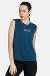 Zelocity Relaxed Cotton Tank Top - Reflecting Pond — thumbnail 1