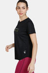 Zelocity Snug Fit Quick Dry Top - Jet Black — thumbnail 2