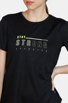 Zelocity Snug Fit Quick Dry Top - Jet Black — thumbnail 5