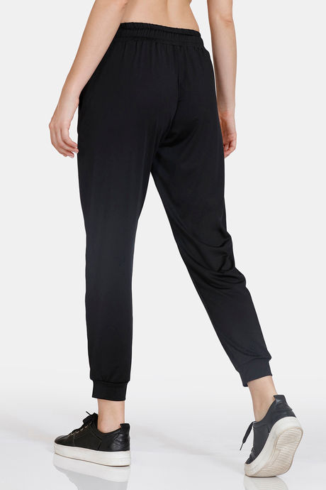 Zelocity Quick Dry High Quality Stretch Joggers - Jet Black — image 3