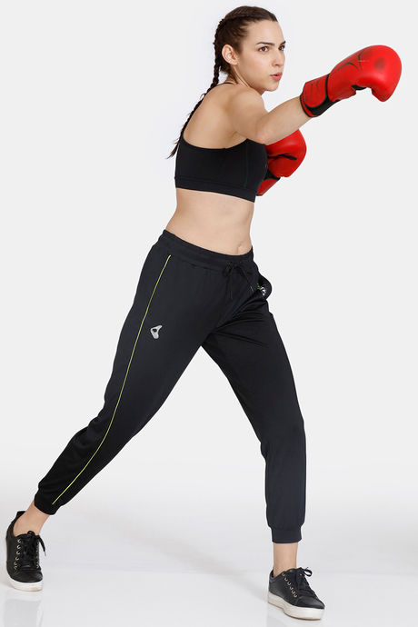 Zelocity Quick Dry High Quality Stretch Joggers - Jet Black — image 4