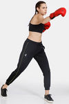 Zelocity Quick Dry High Quality Stretch Joggers - Jet Black — thumbnail 4