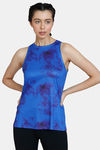 Zelocity Relaxed Quick Dry Tank Top - Princess Blue — thumbnail 1