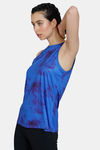 Zelocity Relaxed Quick Dry Tank Top - Princess Blue — thumbnail 2