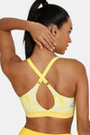 Zelocity Quick Dry Slip On Sports Bra - Mimosa — thumbnail 2