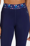 Zelocity High Impact Mid Rise Quick Dry Shorts - Evening Blue — thumbnail 5