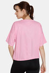 Zelocity Quick Dry Relaxed Top - Bonbon — thumbnail 3