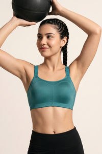 Zelocity High Impact Quick Dry Sports Bra - Bayou — thumbnail 3