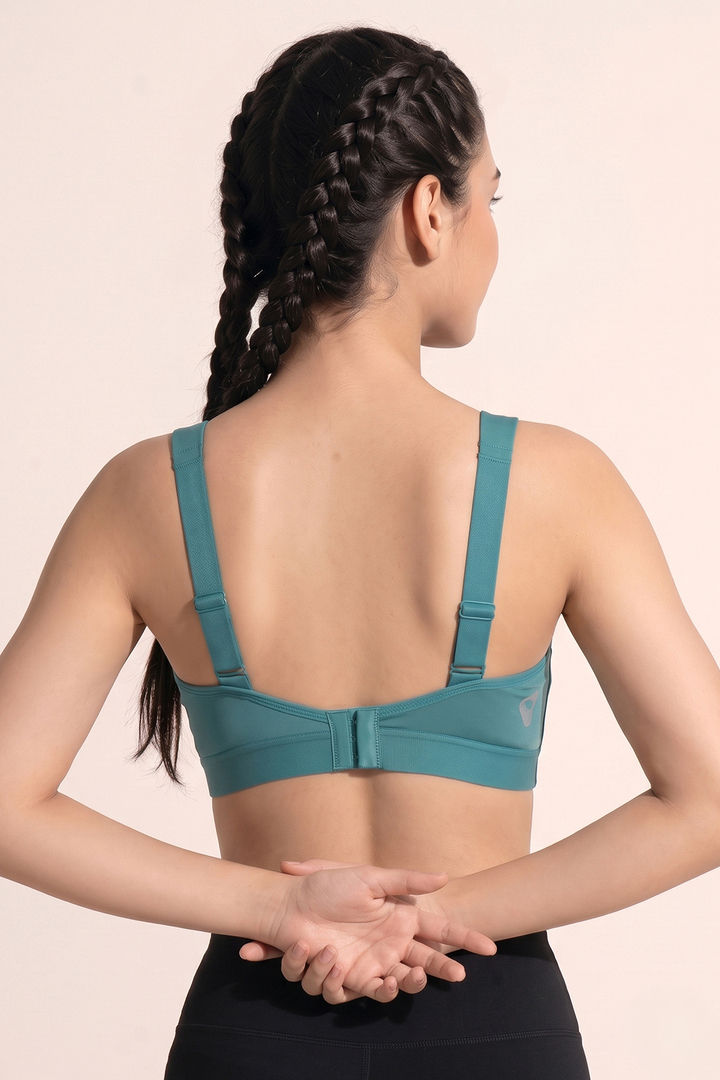 Zelocity High Impact Quick Dry Sports Bra - Bayou — image 5