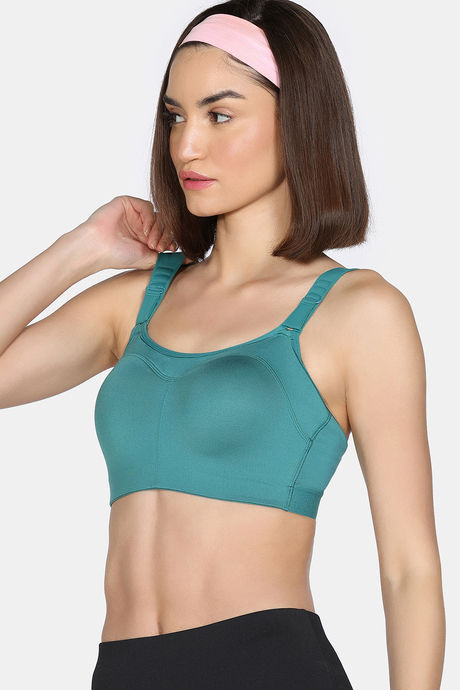 Zelocity High Impact Quick Dry Sports Bra - Bayou — image 5