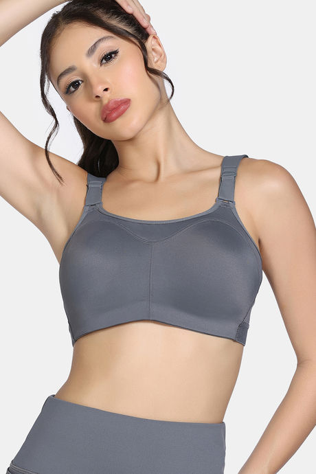 Zelocity High Impact Quick Dry Sports Bra - Castlerock — image 3