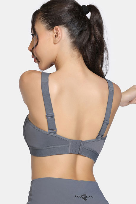 Zelocity High Impact Quick Dry Sports Bra - Castlerock — image 4