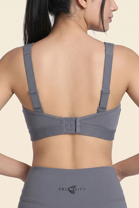 Zelocity High Impact Quick Dry Sports Bra - Castlerock — image 6