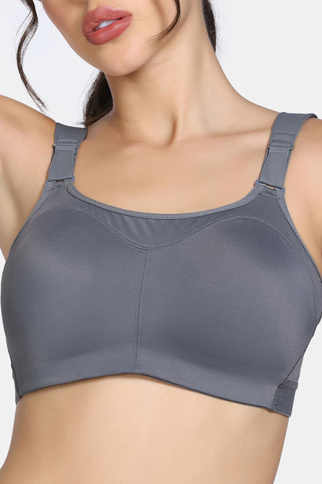 Zelocity High Impact Quick Dry Sports Bra - Castlerock — image 7