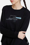 Zelocity Relaxed Sweatshirt - Jet Black — thumbnail 5