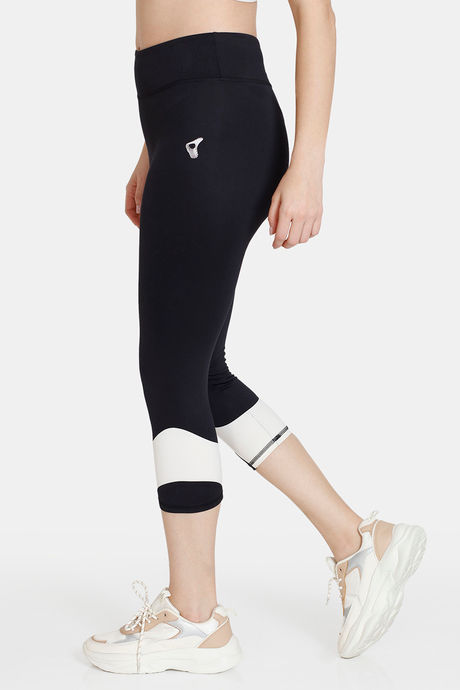 Zelocity Quick Dry 3/4Th Gym Leggings - Anthracite — image 2