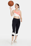 Zelocity Quick Dry 3/4Th Gym Leggings - Anthracite — thumbnail 4