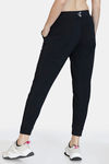 Zelocity Relaxed Fit Cotton Rich Joggers - Jet Black — thumbnail 3
