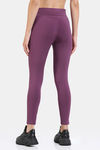 Zelocity Quick Dry Gym Leggings - Damson — thumbnail 3