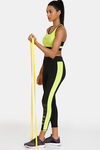 Zelocity Quick Dry Racerback Sports Bra - Lime Punch — thumbnail 4