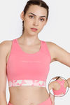 Zelocity Quick Dry Slip On Sports Bra - Confetti — thumbnail 1