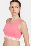 Zelocity Quick Dry Slip On Sports Bra - Confetti — thumbnail 2