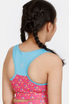 Zelocity Girls Sports Bra With Removable Padding - Aquarius — thumbnail 2