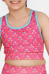 Zelocity Girls Sports Bra With Removable Padding - Aquarius — thumbnail 5