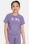 Zelocity Girls Relaxed Sweatshirt - Twilight Purple — thumbnail 1