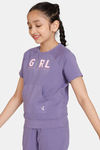 Zelocity Girls Relaxed Sweatshirt - Twilight Purple — thumbnail 2