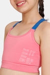 Zelocity Girls Sports Bra With Removable Padding - Confetti — thumbnail 5