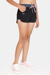 Zelocity Girls Mid Rise Quick Dry Shorts - Anthracite — thumbnail 2