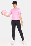 Zelocity Girls Quick Dry Relaxed Top - Bonbon — thumbnail 4