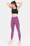 Zelocity Quick Dry Gym Leggings - Amethyst — thumbnail 4