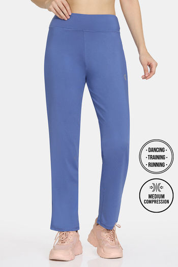 Zelocity Quick Dry Gym Track pants - Dutch Blue